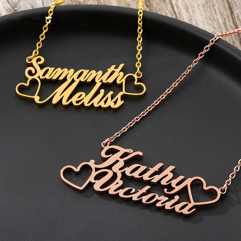 Customized Stainless Steel Name Necklace