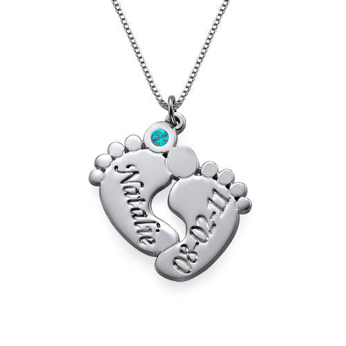 Customized eight-character necklace