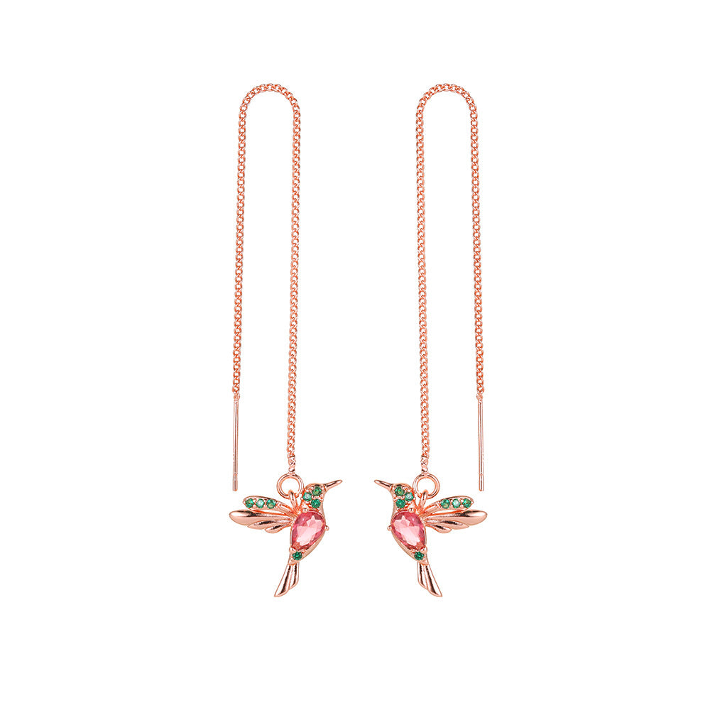 Hummingbird Drop Earrings