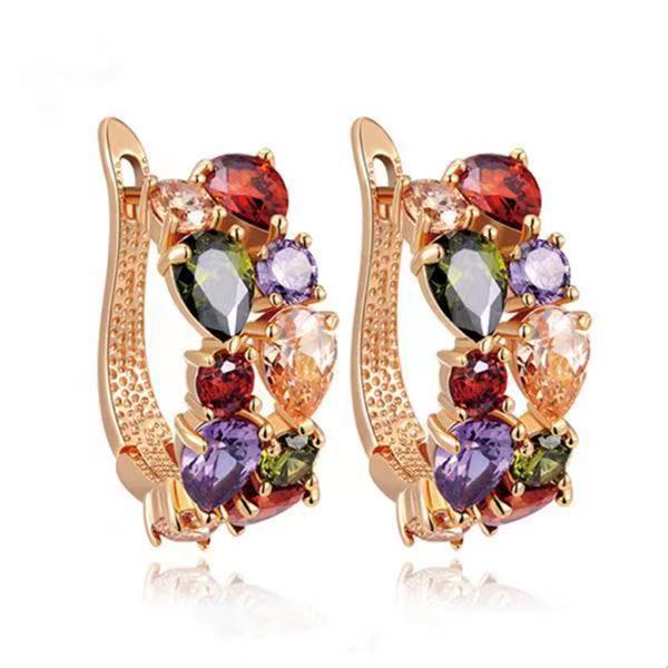Sparkling Clip-Ons Earrings