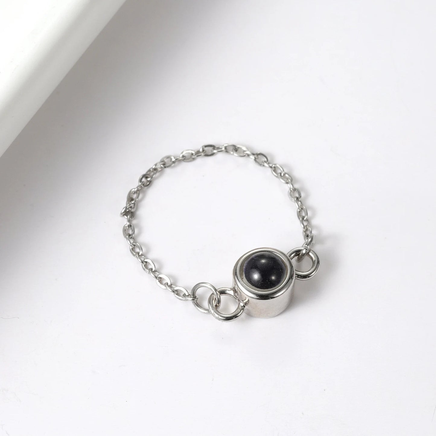 Customized Photo Projection Ring For Women
