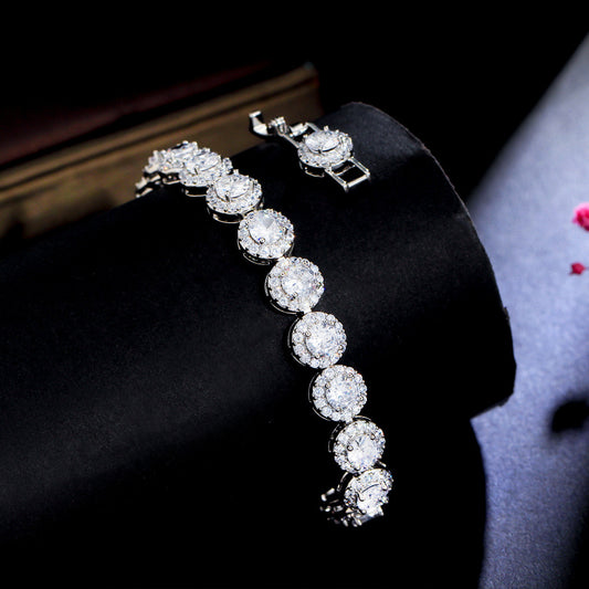 Zircon Bracelet Women's Jewelry