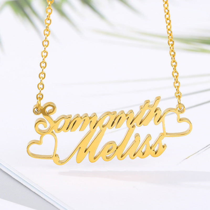 Customized Stainless Steel Name Necklace