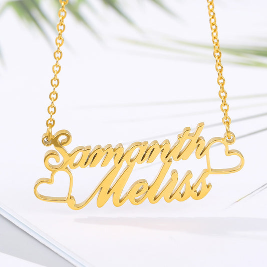 Customized Stainless Steel Name Necklace