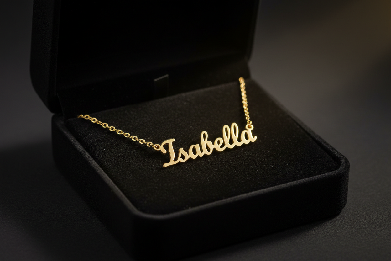 Custom Name Necklace — Personalized Gold Jewelry