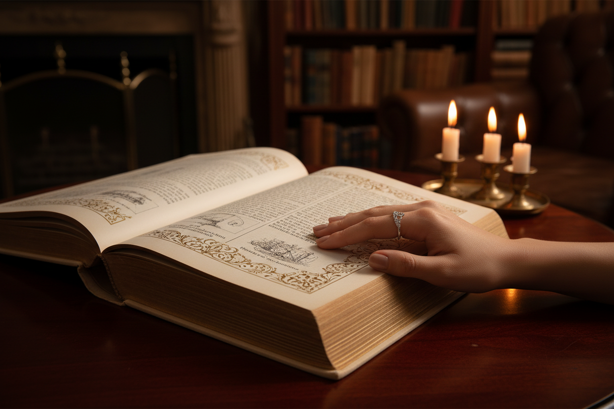 Crown Ring – Candlelit Book