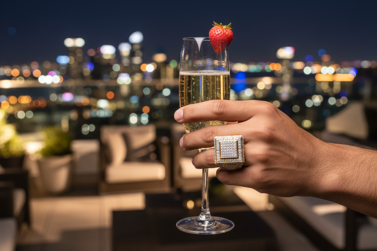 Imperial Geometric Ring – Penthouse VIP