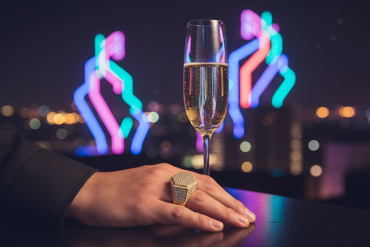 Iced Out Micro Pavé Ring – VIP Nightlife