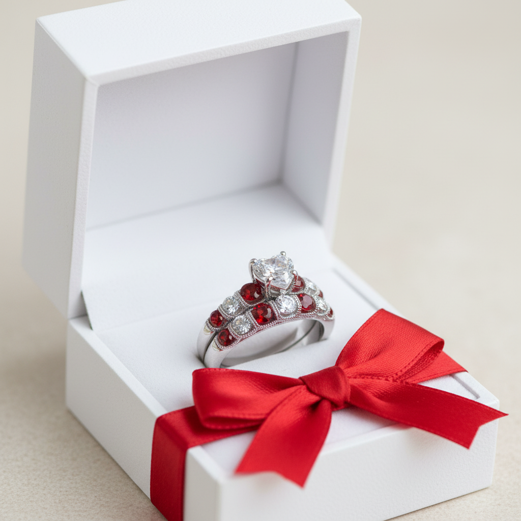 Sovereign Heart Ring – Luxury Gift Box