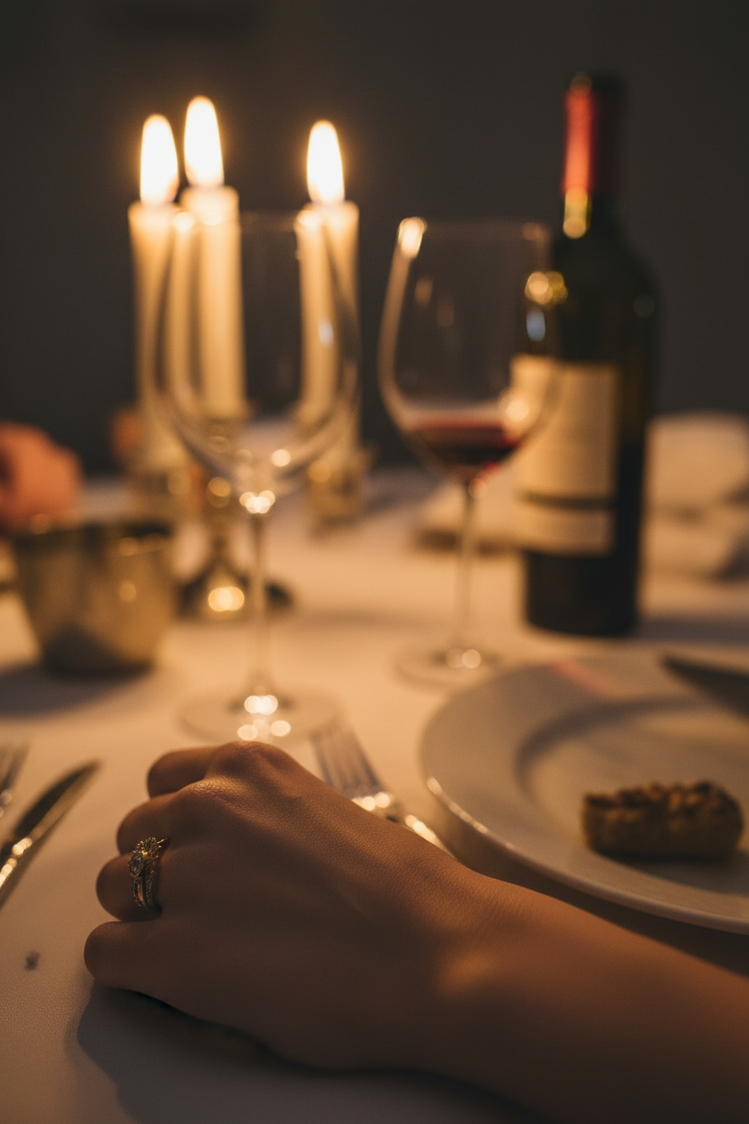 Sun Moon Ring – Candlelit Dinner