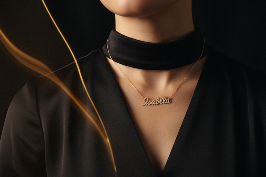 Custom Name Necklace — Personalized Gold Jewelry