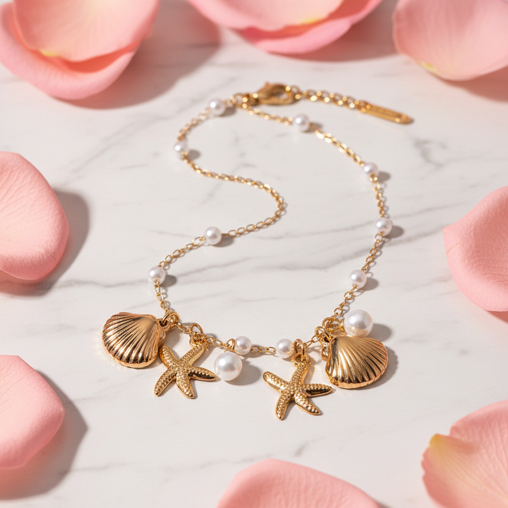 Elegant 18K Rose Gold Plated Pendant Necklace – Luxury Everyday Wear