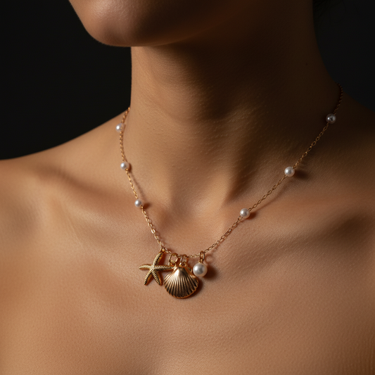 Elegant 18K Rose Gold Plated Pendant Necklace – Luxury Everyday Wear
